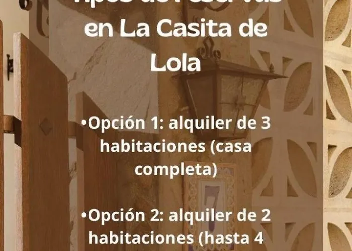 בית נופש La Casita De Lola